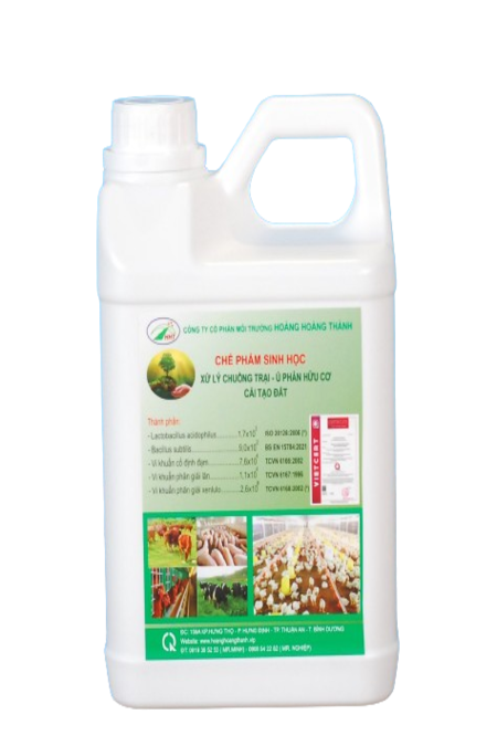 Chế Phẩm Sinh Học Xử Lý Chuồng Trại, Ủ Phân Hữu Cơ, Cải Tạo Đất 10 lít